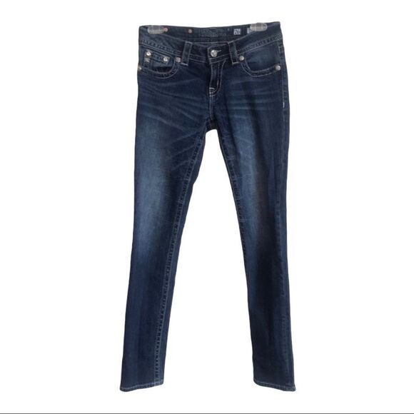 Miss Me Signature Straight Jeans, Size 26 - Picture 1 of 10
